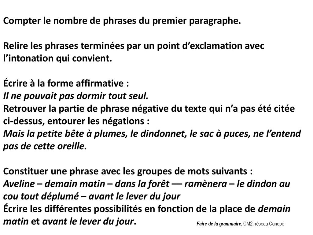 Enseigner La Grammaire Avec Les Nouveaux Programmes Ppt T L Charger